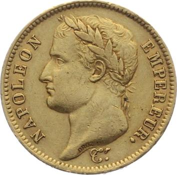 Frankreich 40 Francs 1811 A - Napoleon Empereur